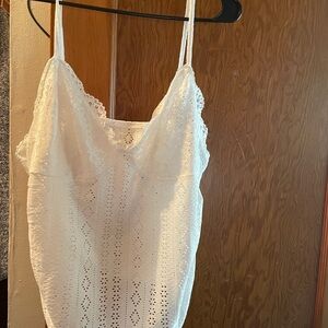 SHEIN White Lace Camisole